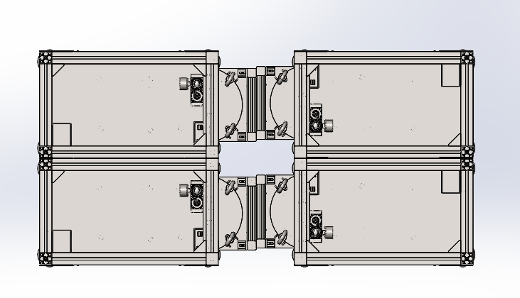 涂胶储存桶铝型材运输设备